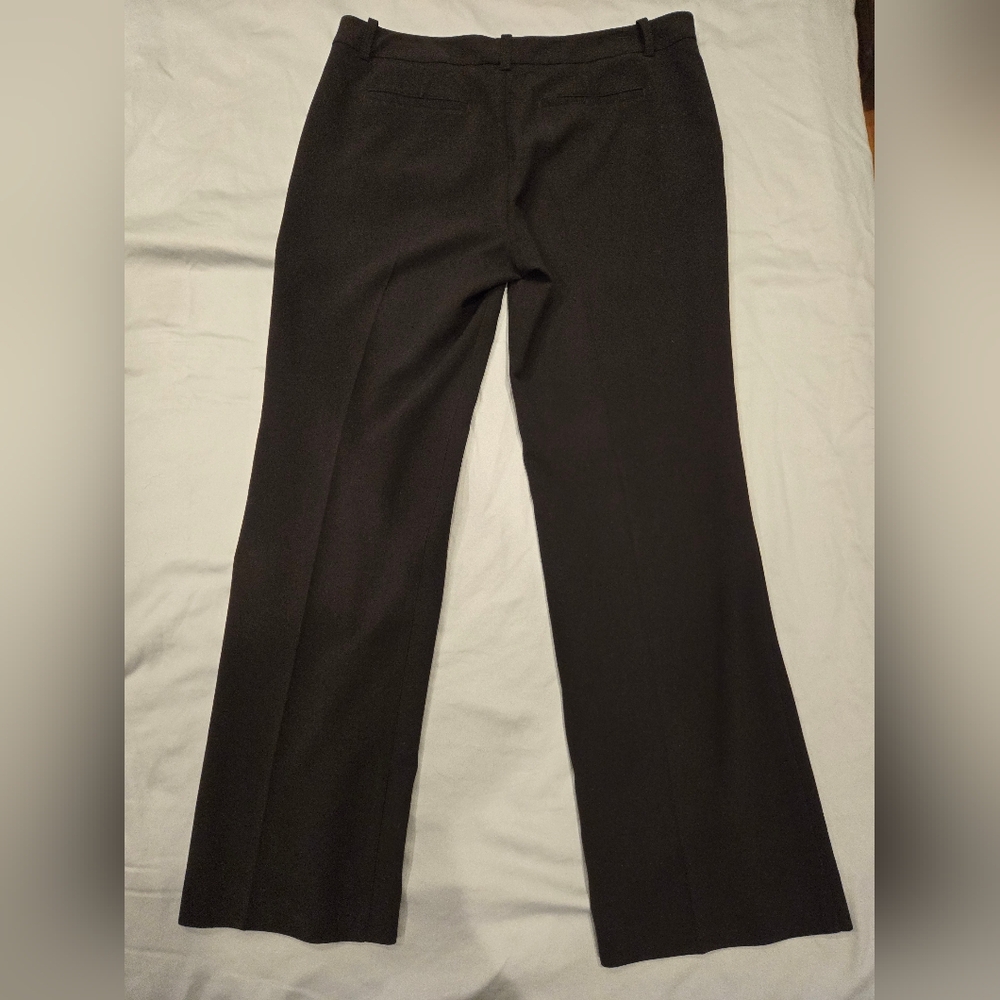 CAbi Women's Black Wide Leg Trousers Size:16